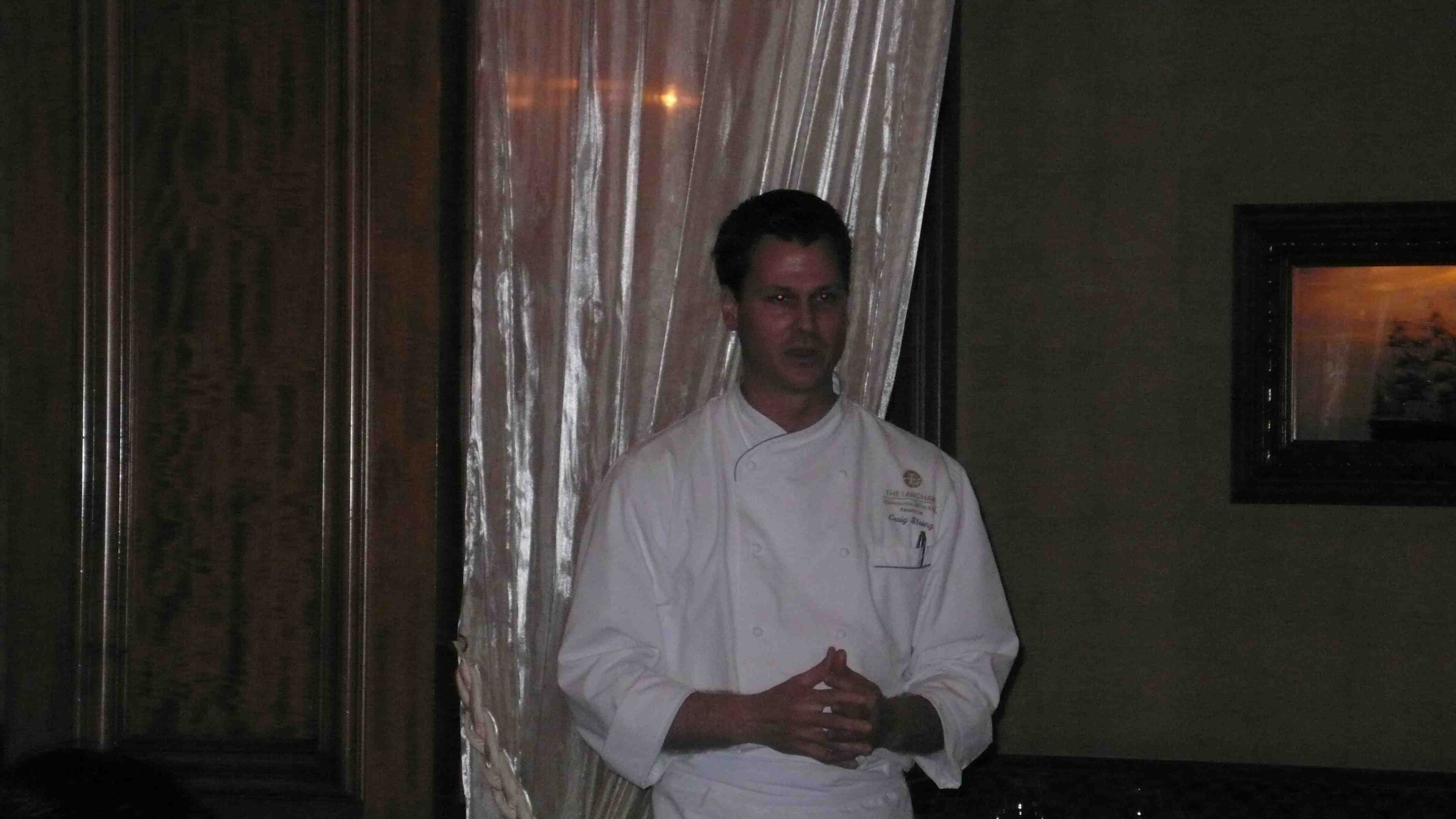 Chef de Cuisine Craig Strong