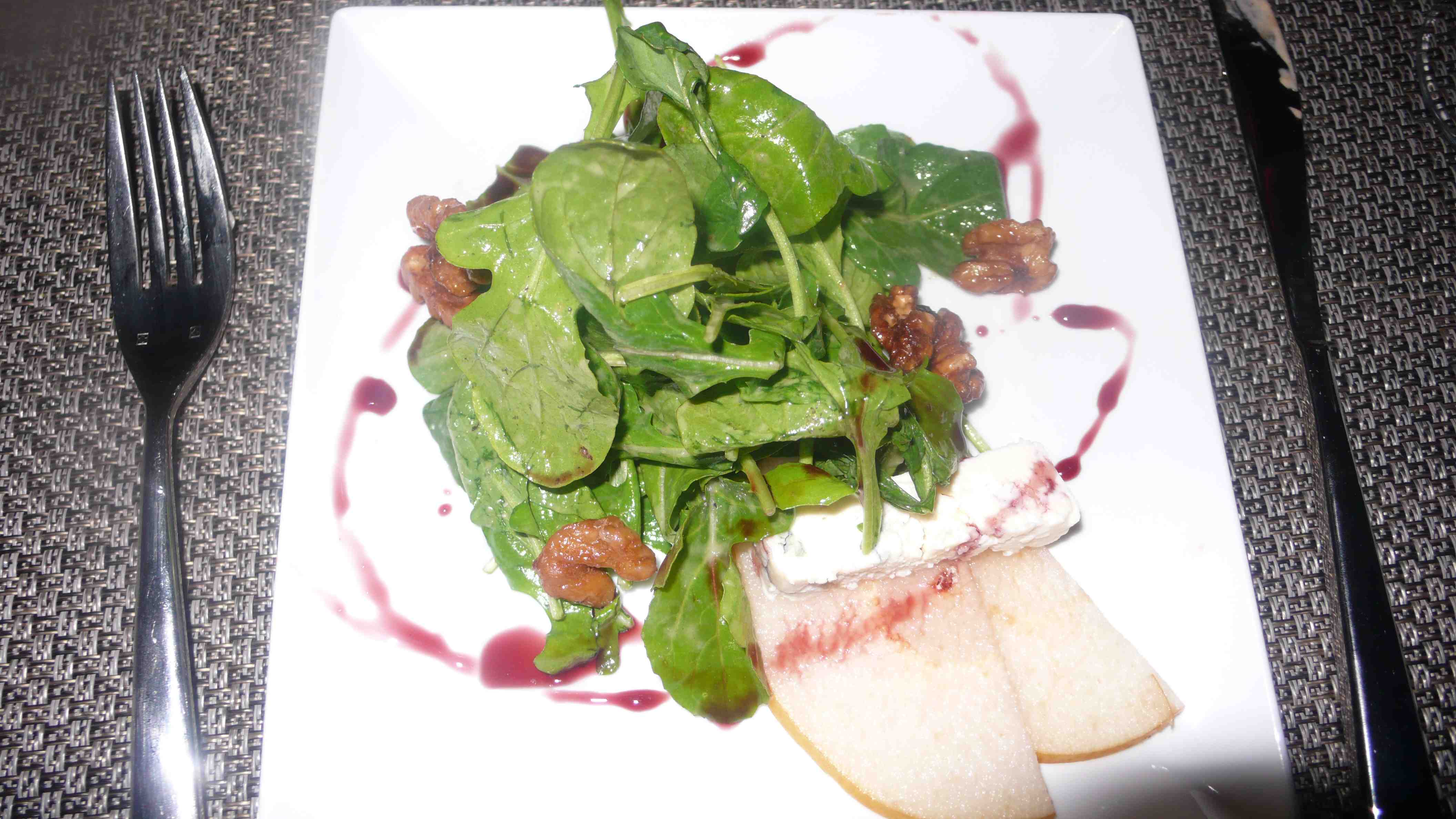 pear and arugula salad