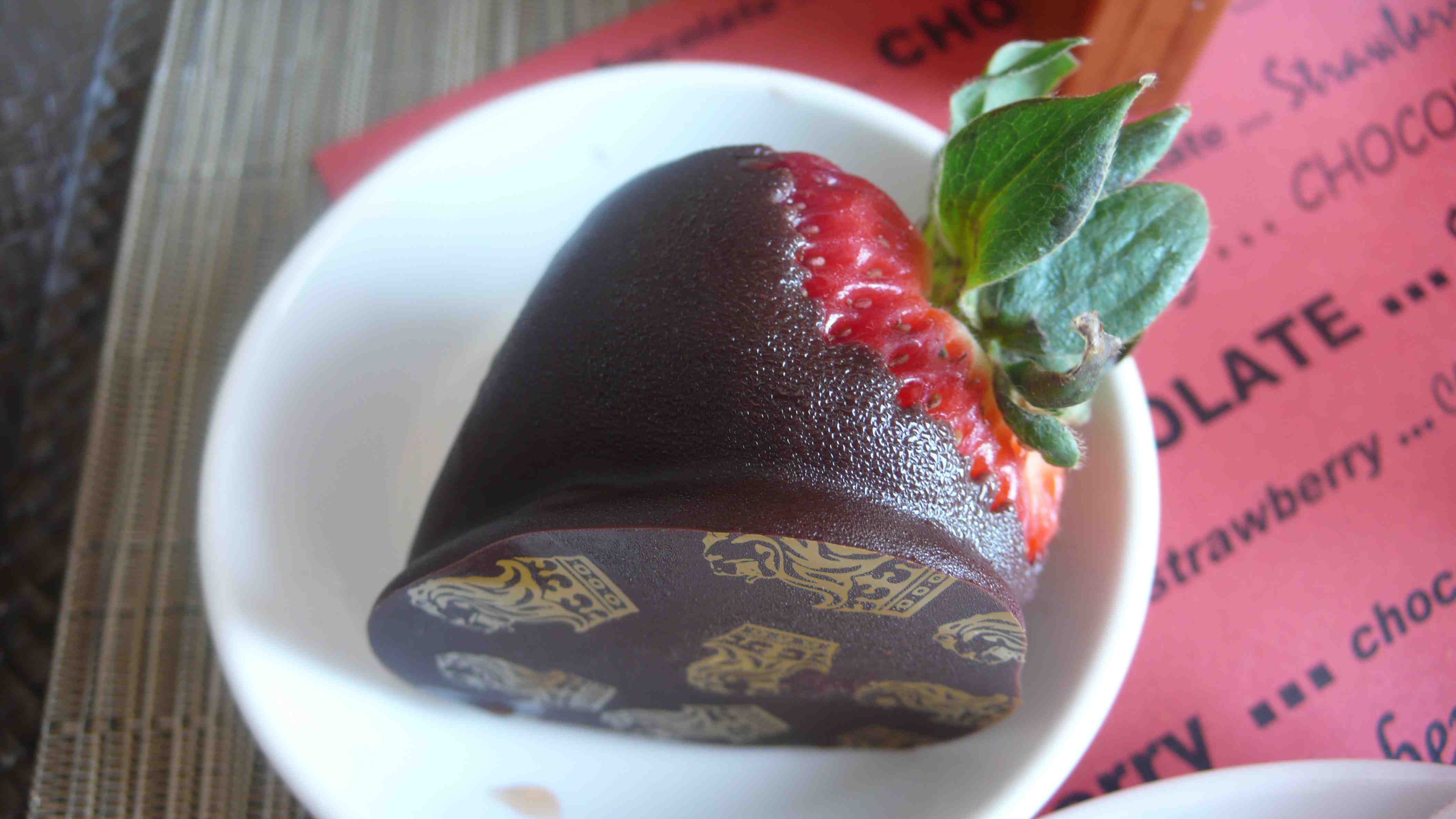 chocolate strawberry, my favorite
