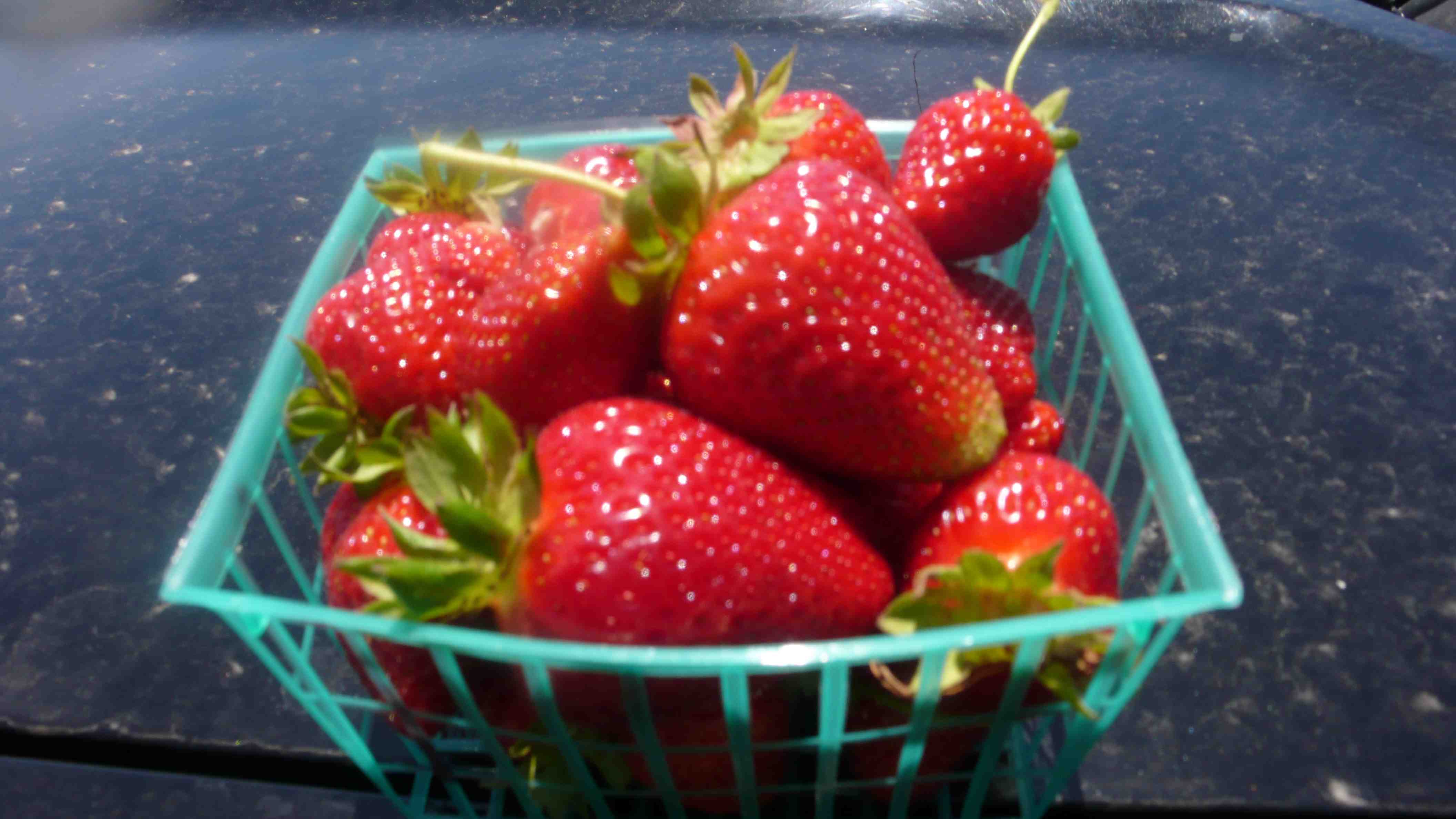 Really fresh strawberries