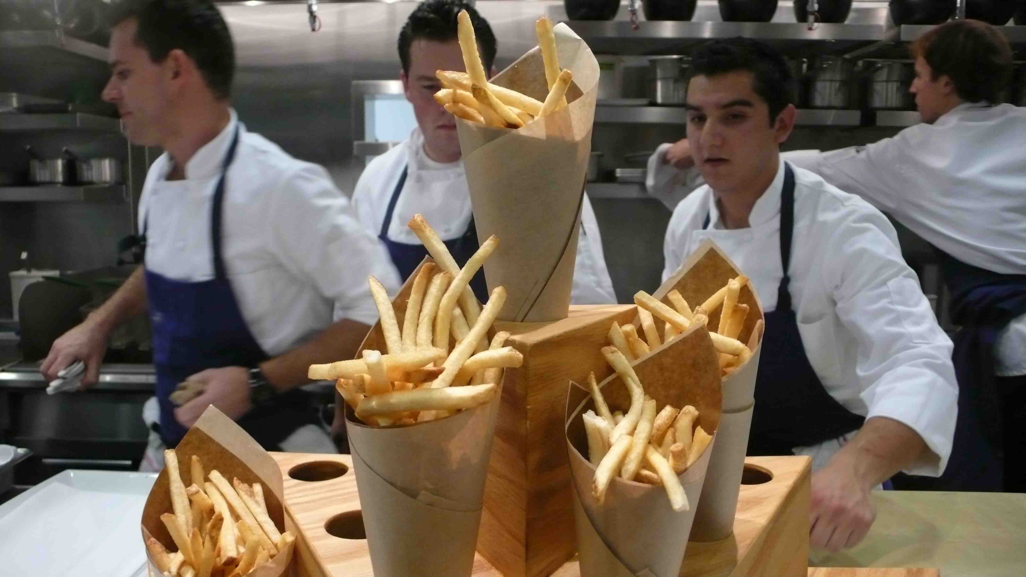 A tower of French Fries