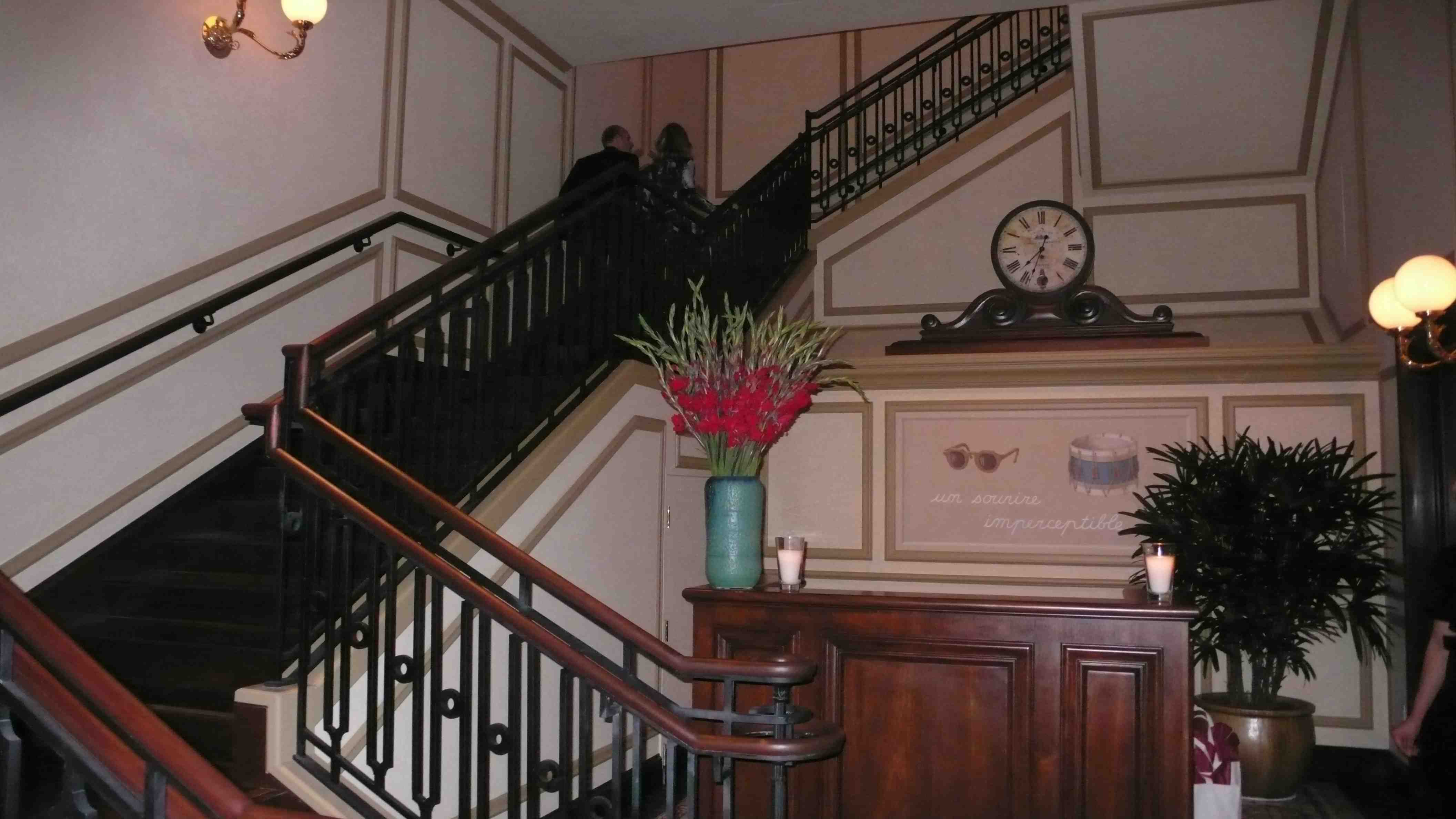 Entrance and stairway