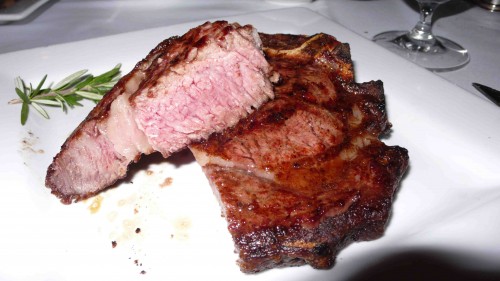Ribeye from the Falls Prime Steakhouse