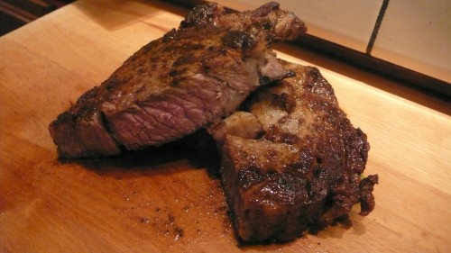 cut steak