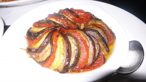 roasted tomatoes squash and eggplant