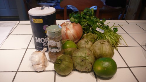 ingredients for salsa