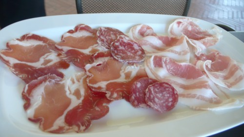 salami plate