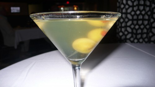 Dirty martini