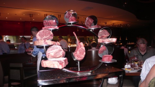 meat display