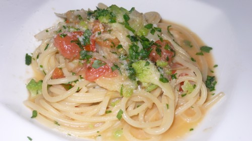 pasta with broccalini