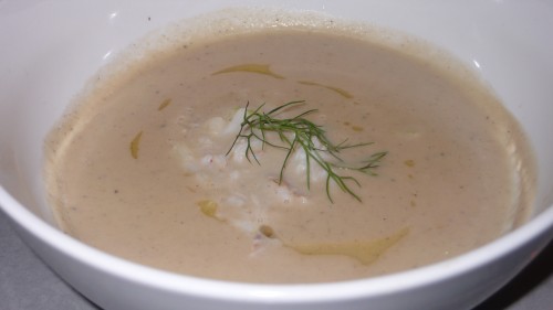 apple and fennel soup