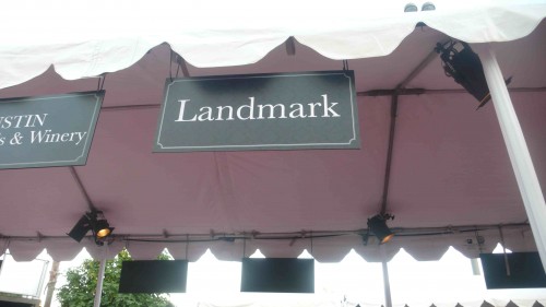Landmark sign